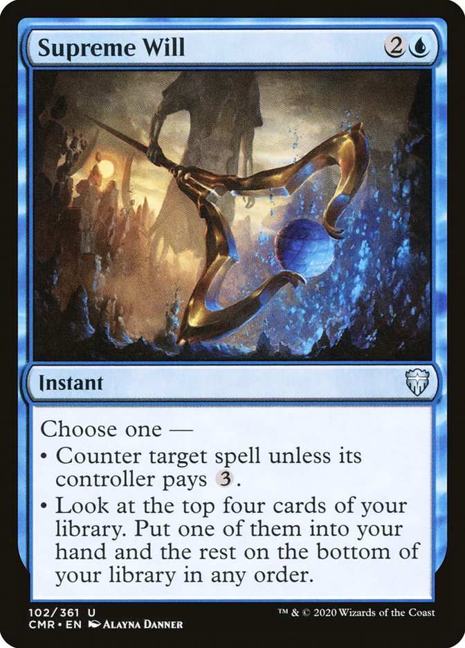 Supreme Will [Commander Legends] | The CG Realm