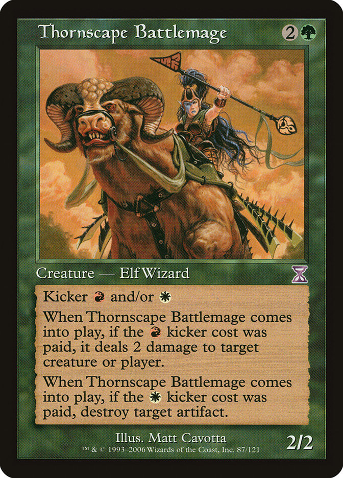 Thornscape Battlemage [Time Spiral Timeshifted] | The CG Realm