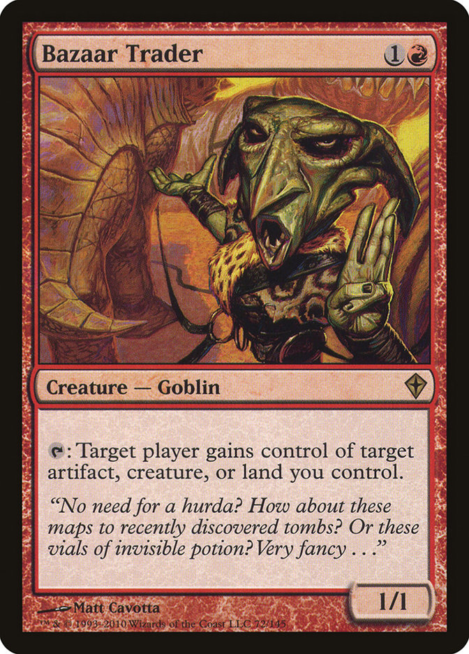 Bazaar Trader [Worldwake] | The CG Realm