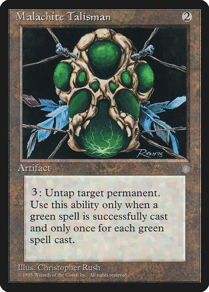 Malachite Talisman [Ice Age] | The CG Realm