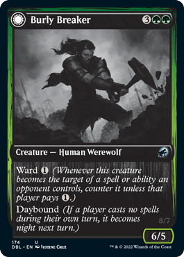 Burly Breaker (DBL-174) - Innistrad: Double Feature: (Double Faced Transform)