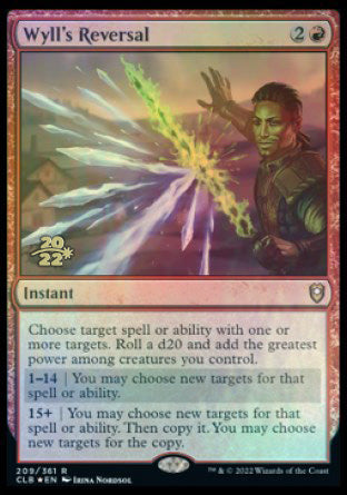 Wyll's Reversal [Commander Legends: Battle for Baldur's Gate Prerelease Promos] | The CG Realm