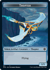 Pegasus // Thopter Double-Sided Token [Starter Commander Decks] | The CG Realm