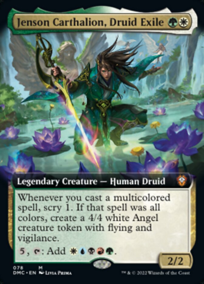 Jenson Carthalion, Druid Exile (Extended) [Dominaria United Commander] | The CG Realm