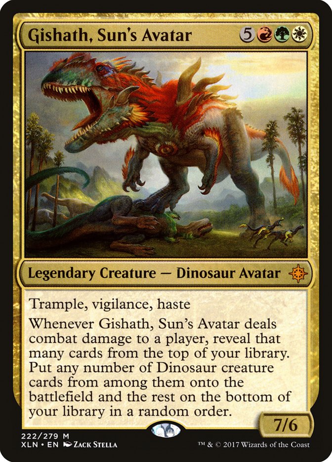 Gishath, Sun's Avatar [Ixalan] | The CG Realm