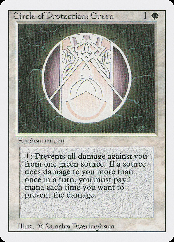 Circle of Protection: Green [Revised Edition] | The CG Realm
