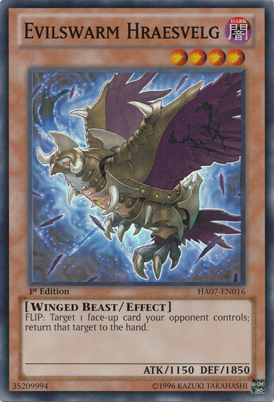 Evilswarm Hraesvelg [HA07-EN016] Super Rare | The CG Realm