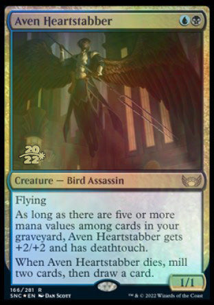 Aven Heartstabber [Streets of New Capenna Prerelease Promos] | The CG Realm