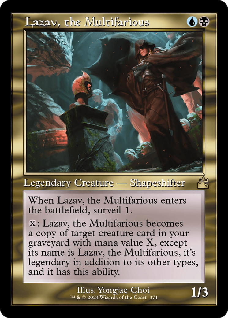 Lazav, the Multifarious (Retro Frame) [Ravnica Remastered] | The CG Realm