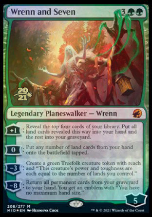 Wrenn and Seven [Innistrad: Midnight Hunt Prerelease Promos] | The CG Realm