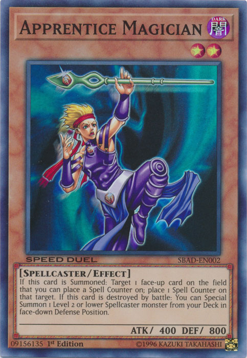Apprentice Magician [SBAD-EN002] Super Rare | The CG Realm