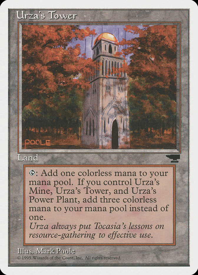 Urza's Tower (Autumn Leaves) [Chronicles] | The CG Realm