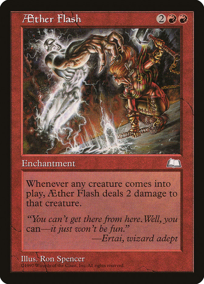 Aether Flash [Weatherlight] | The CG Realm