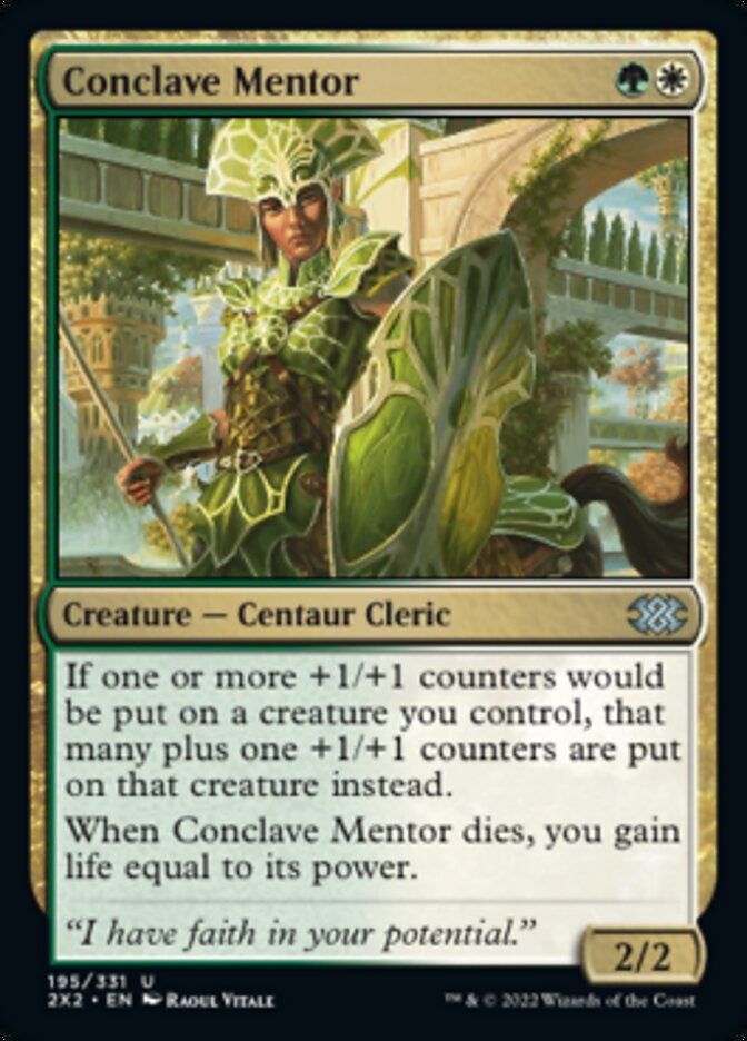 Conclave Mentor [Double Masters 2022] | The CG Realm