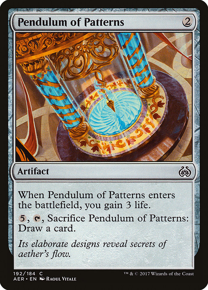 Pendulum of Patterns [Aether Revolt] | The CG Realm
