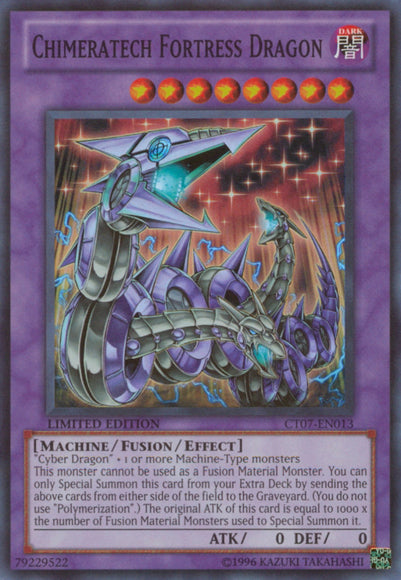 Chimeratech Fortress Dragon [CT07-EN013] Super Rare | The CG Realm