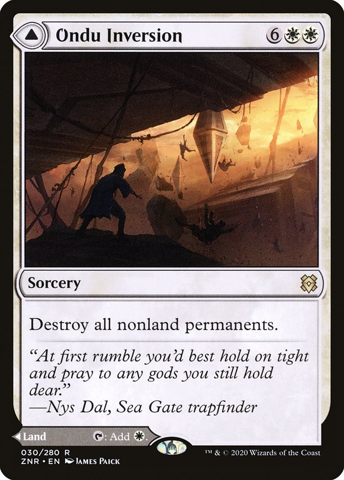 Ondu Inversion (ZNR-030) - Zendikar Rising