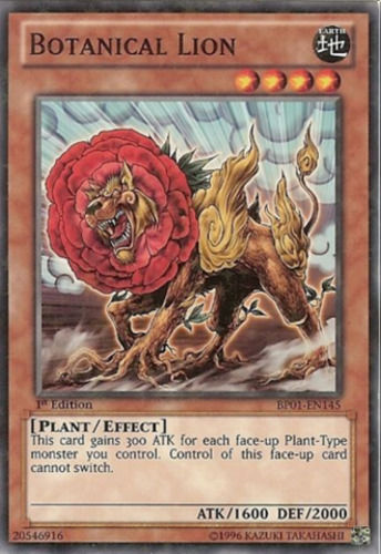 Botanical Lion [BP01-EN145] Starfoil Rare | The CG Realm