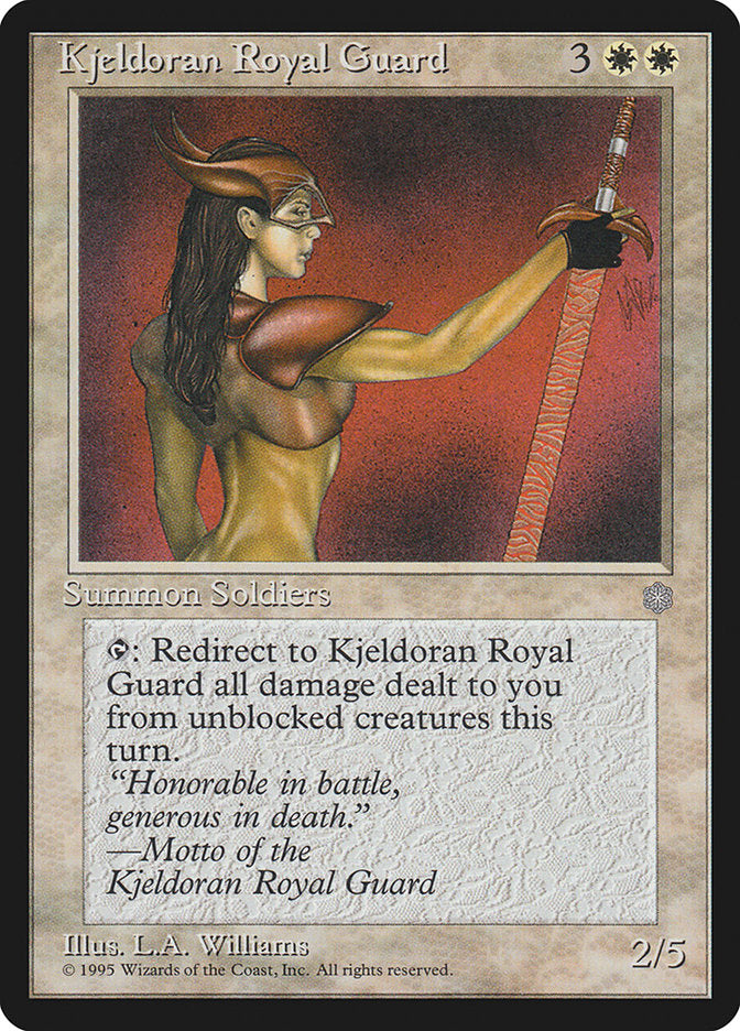 Kjeldoran Royal Guard [Ice Age] | The CG Realm