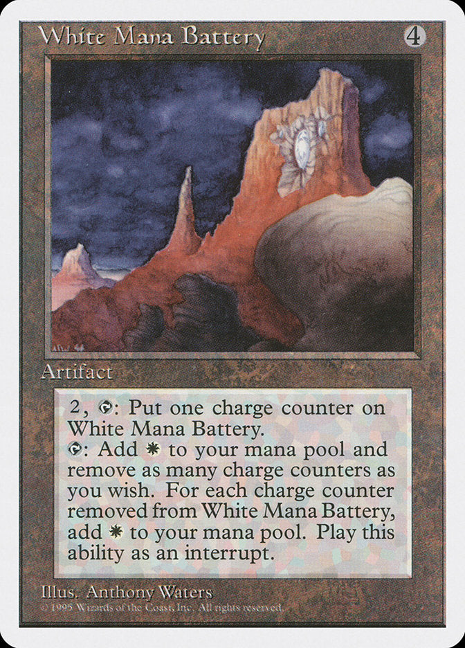 White Mana Battery [Fourth Edition] | The CG Realm