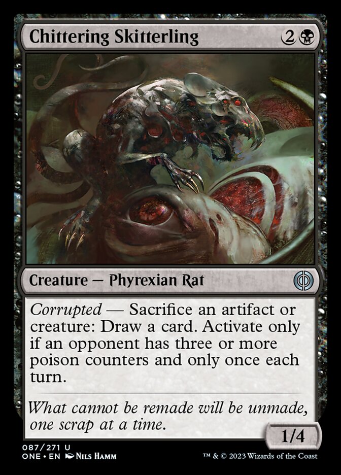 Chittering Skitterling [Phyrexia: All Will Be One] | The CG Realm