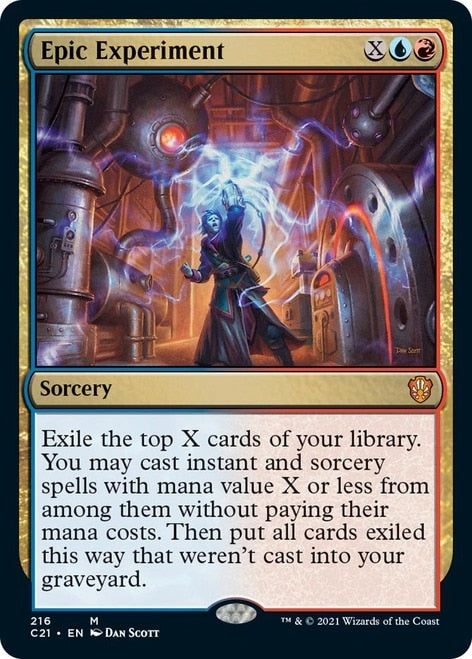Epic Experiment [Commander 2021] | The CG Realm