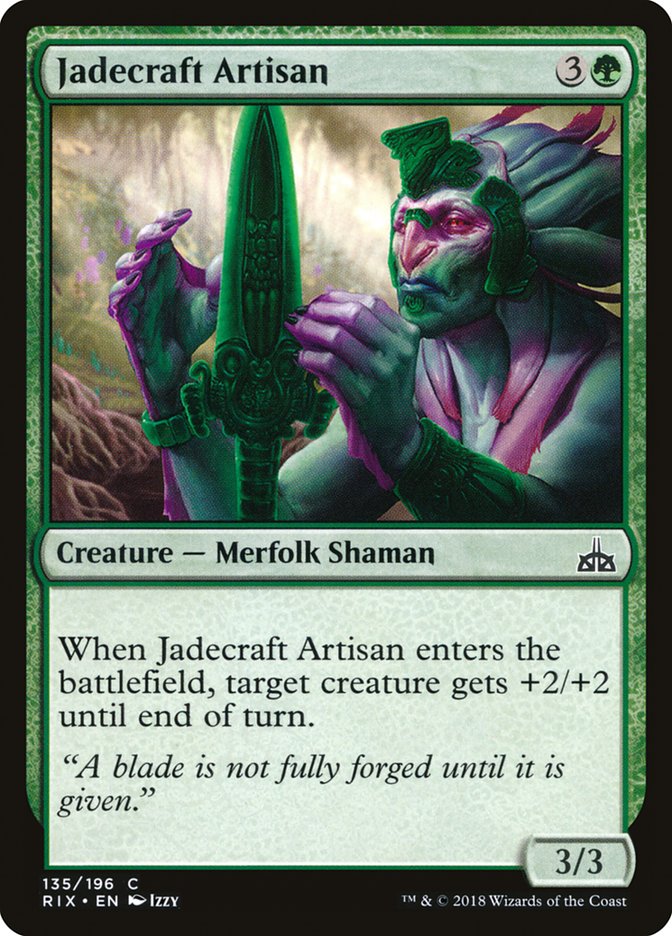 Jadecraft Artisan [Rivals of Ixalan] | The CG Realm