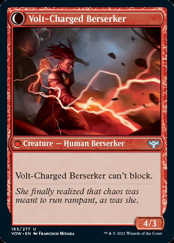 Voltaic Visionary (VOW-183) - Innistrad: Crimson Vow: (Double Faced Transform)