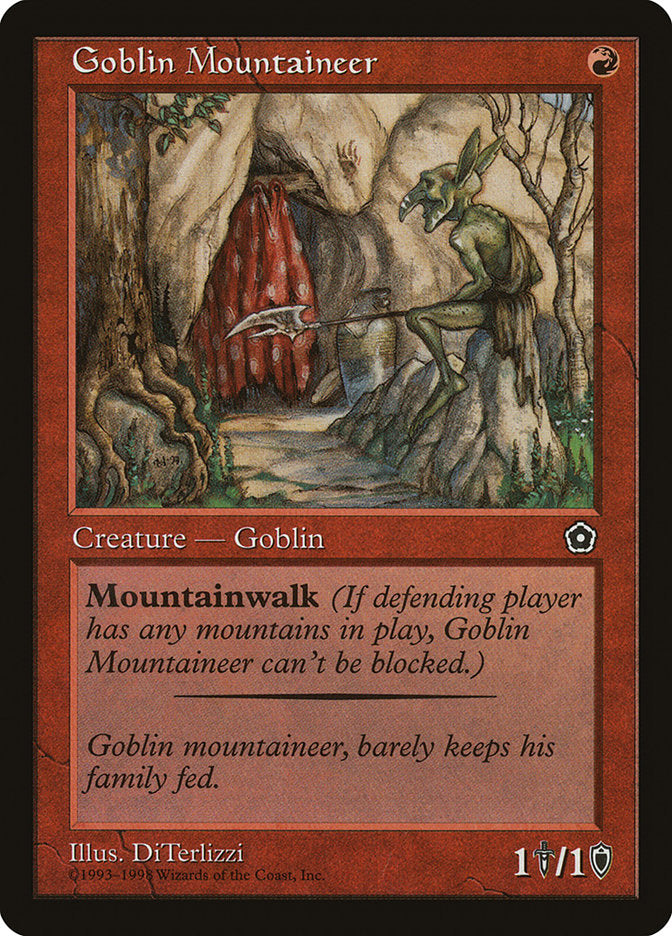 Goblin Mountaineer [Portal Second Age] | The CG Realm