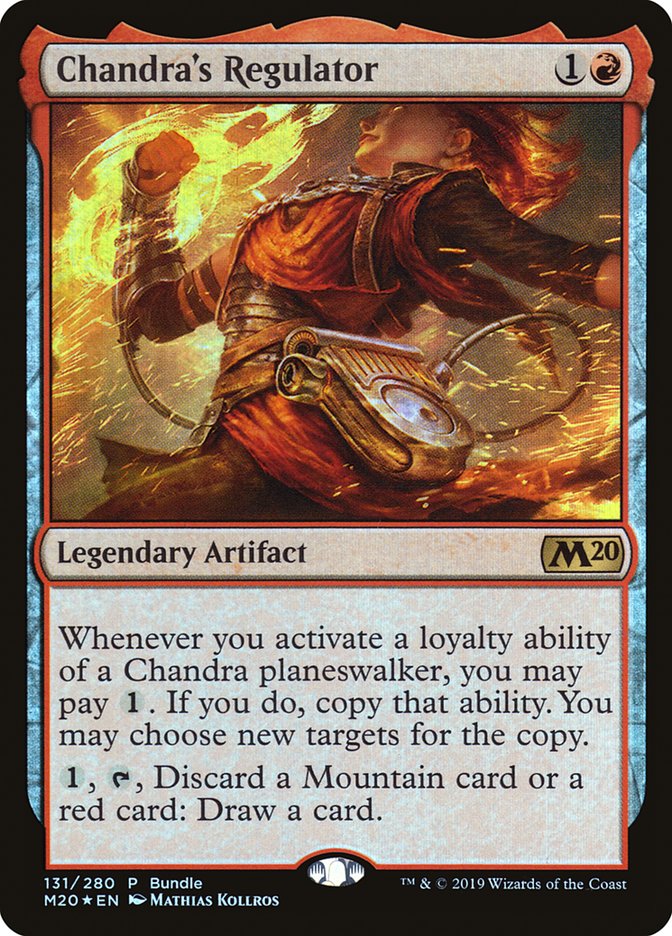 Chandra's Regulator (Bundle) [Core Set 2020 Promos] | The CG Realm