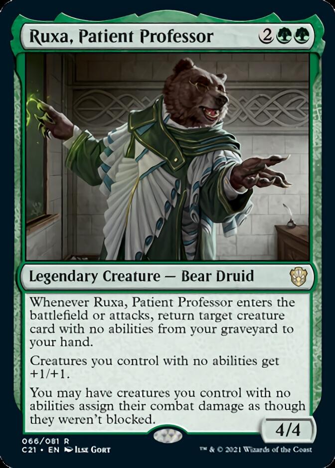 Ruxa, Patient Professor [Commander 2021] | The CG Realm