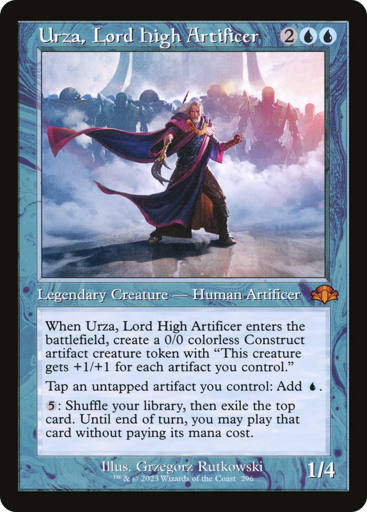 Urza, Lord High Artificer (Retro) [Dominaria Remastered] | The CG Realm