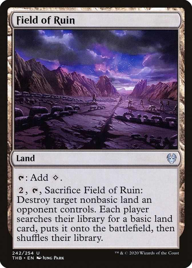 Field of Ruin [Theros Beyond Death] | The CG Realm