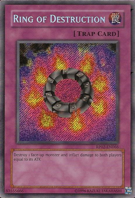 Ring of Destruction [RP02-EN066] Secret Rare | The CG Realm