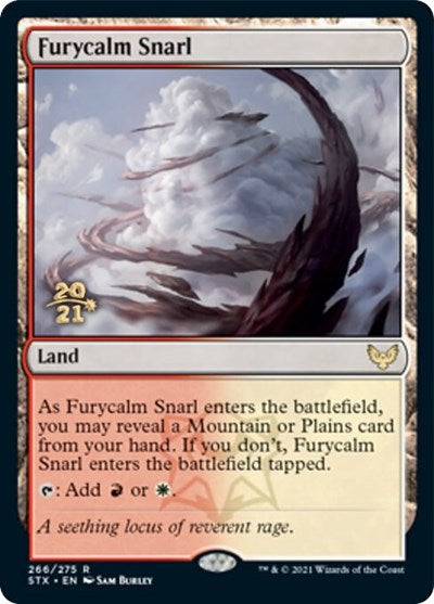 Furycalm Snarl [Strixhaven: School of Mages Prerelease Promos] | The CG Realm