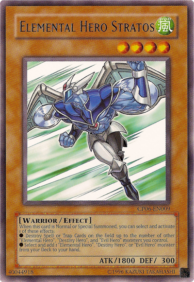 Elemental Hero Stratos [CP06-EN009] Rare | The CG Realm