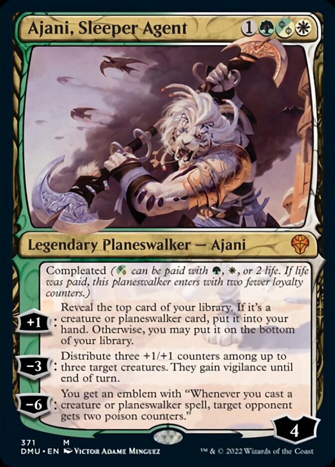 Ajani, Sleeper Agent (Showcase) [Dominaria United] | The CG Realm