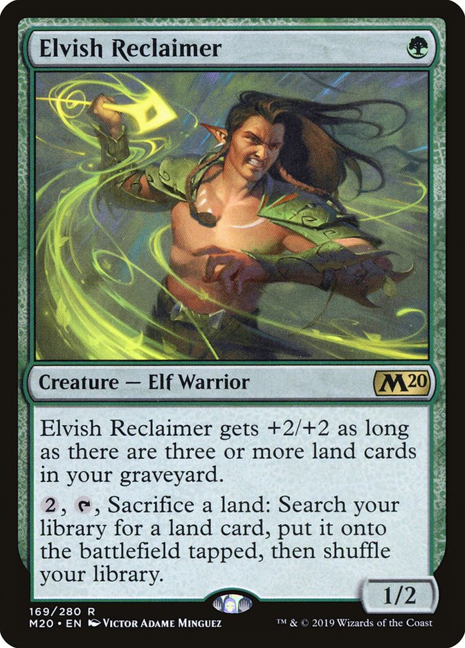 Elvish Reclaimer [Core Set 2020] | The CG Realm