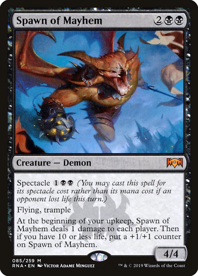 Spawn of Mayhem [Ravnica Allegiance] | The CG Realm