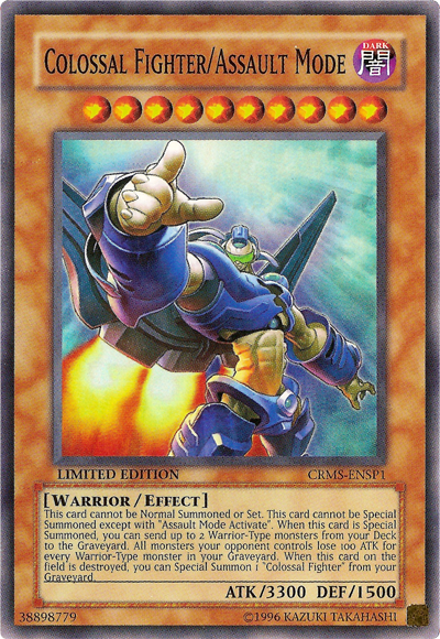 Colossal Fighter/Assault Mode [CRMS-ENSP1] Super Rare | The CG Realm