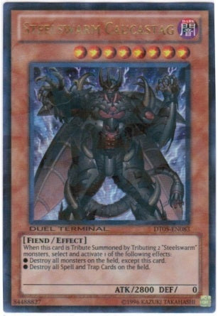 Steelswarm Caucastag [DT05-EN083] Ultra Rare | The CG Realm