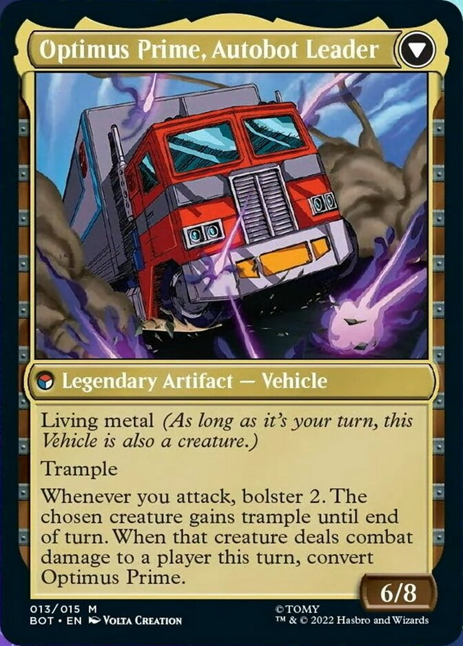 Optimus Prime, Hero (BOT-013) - Transformers: (convertdfc)