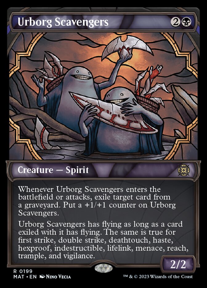 Urborg Scavengers (Showcase Halo Foil) [March of the Machine: The Aftermath] | The CG Realm