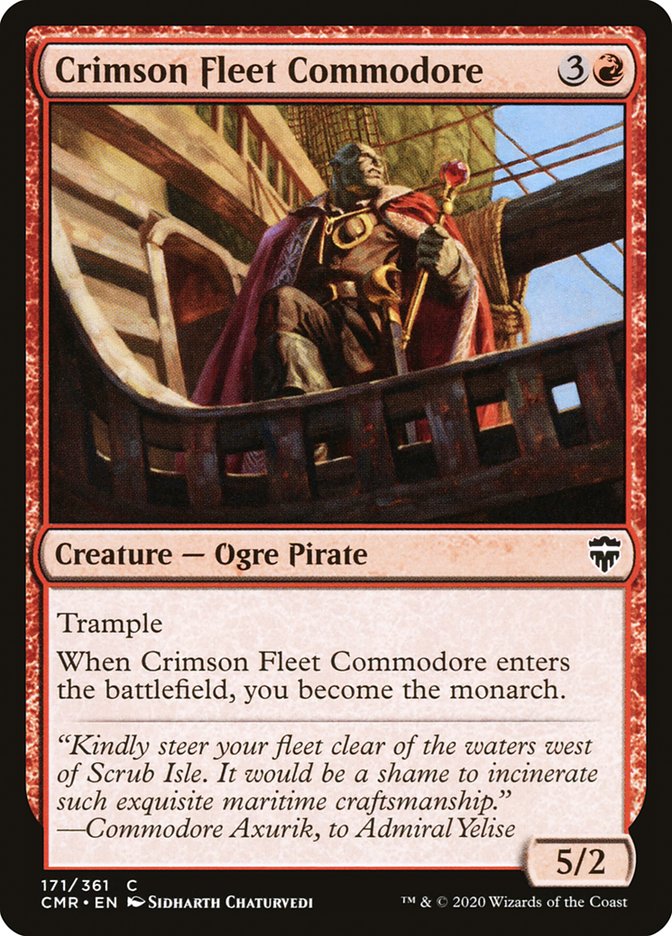Crimson Fleet Commodore [Commander Legends] | The CG Realm
