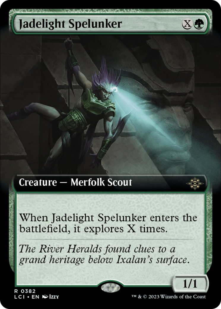 Jadelight Spelunker (Extended Art) [The Lost Caverns of Ixalan] | The CG Realm