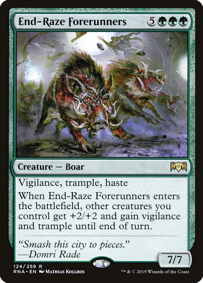End-Raze Forerunners [Ravnica Allegiance] | The CG Realm