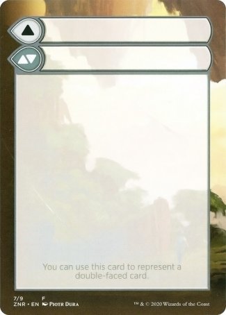 Helper Card (7/9) [Zendikar Rising Tokens] | The CG Realm
