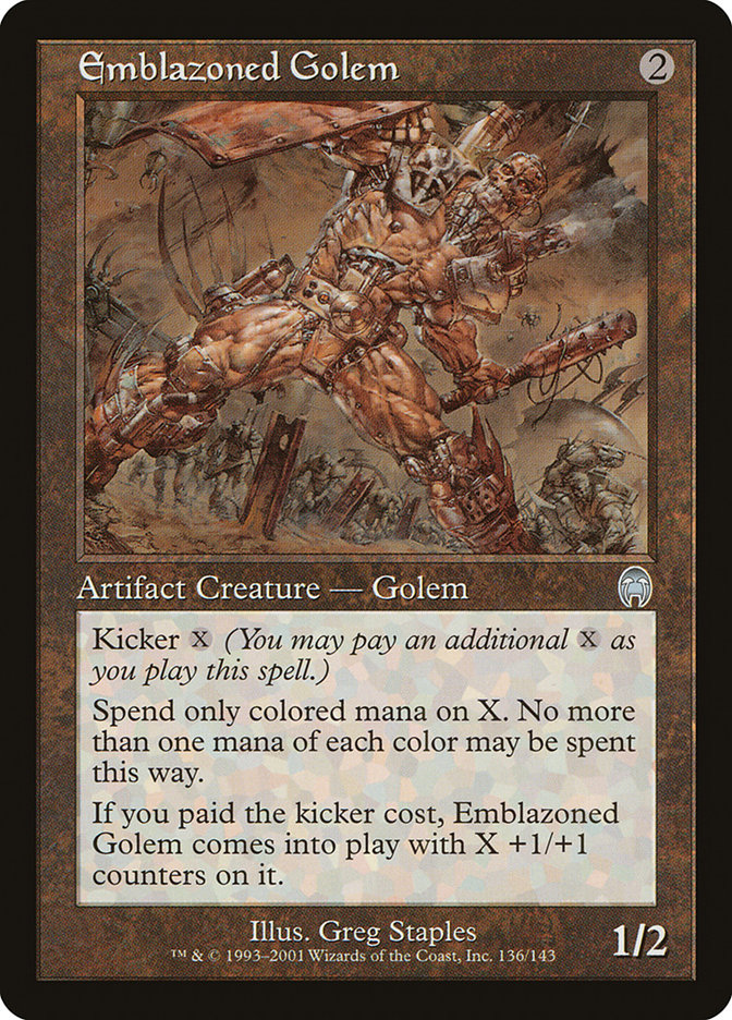 Emblazoned Golem [Apocalypse] | The CG Realm
