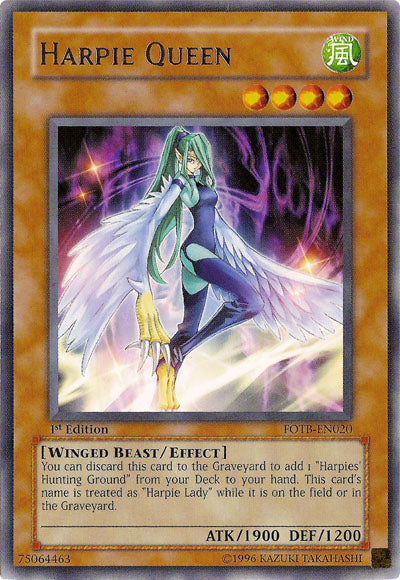 Harpie Queen [FOTB-EN020] Rare | The CG Realm