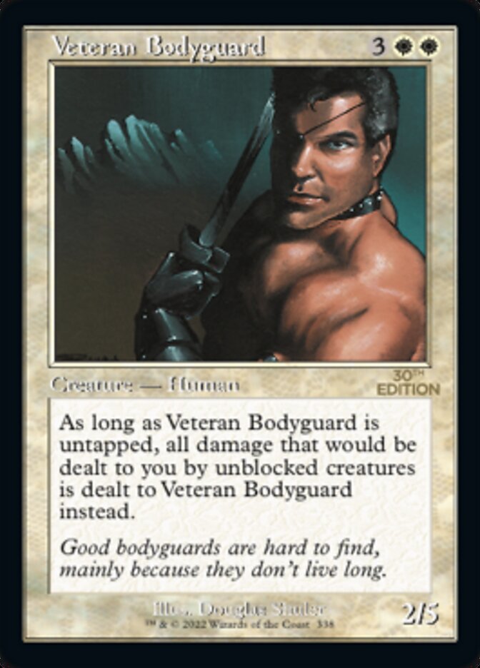 Veteran Bodyguard (Retro Frame) (30A-338) - 30th Anniversary Edition